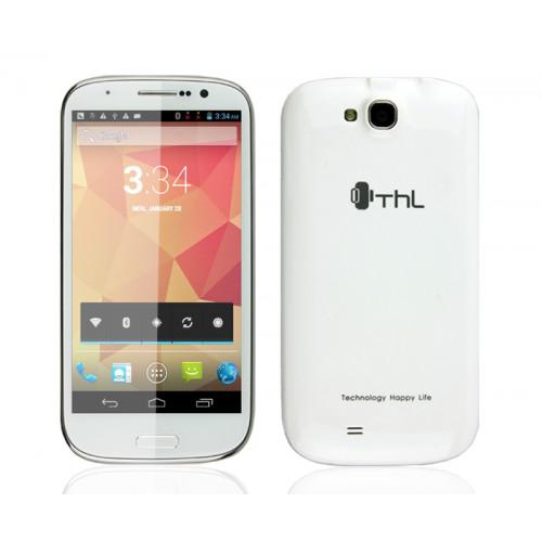 ThL W8 Android 4.1 Quad Core Smart Phone MT6589 5.0 inch HD screen 8GB ROM 3G GPS 3.2M HD front camera White